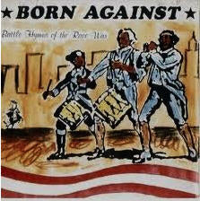 BORN AGAINST - PATRIOT 1" BUTTON IC