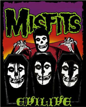 MISFITS - EVILIVE 1" BUTTON