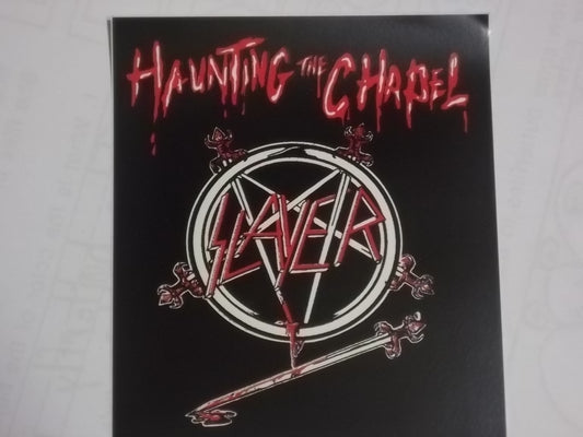 SLAYER - HAUNTING STICKER