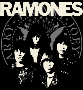 RAMONES - BAND 1" BUTTON