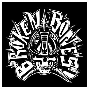 BROKEN BONES - NEW LOGO 1" BUTTON