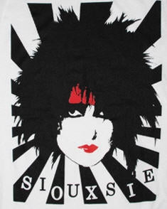 SIOUXSIE & THE BANSHEES - SIOUXSIE FACE 1" BUTTON