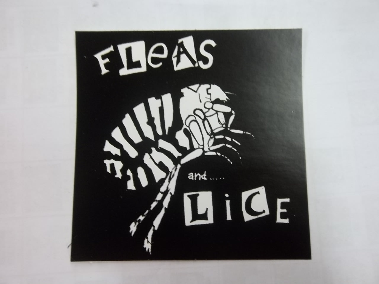 FLEAS & LICE - FLEA STICKER