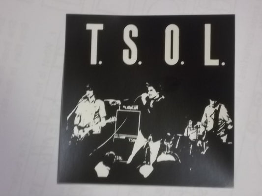 TSOL - BAND PICTURE STICKER