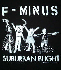 F MINUS - SUBURBAN 1" BUTTON