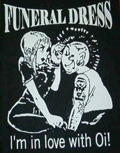 FUNERAL DRESS - I'M IN LOVE 1" BUTTON
