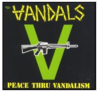 VANDALS - PEACE THRU VANDALISM 1" BUTTON