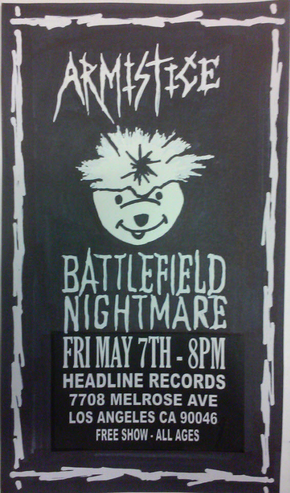 HEADLINE FLYER - ARMISTICE / BATTLEFIELD NIGHTMARE