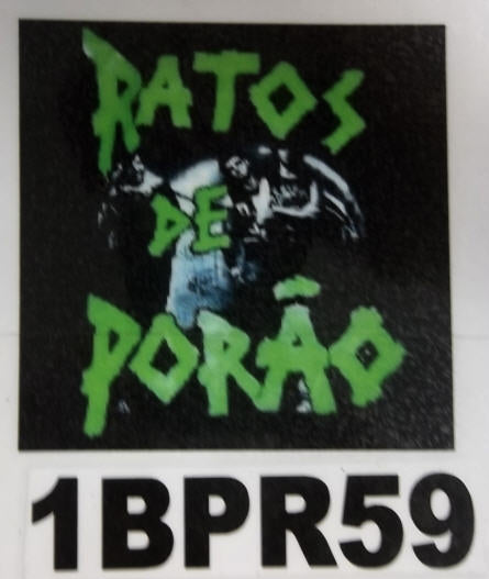 RATOS DE PORAO - BAND BACK PATCH