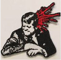 MISFITS - BULLET DIE CUT OUT EMBROIDERED PATCH