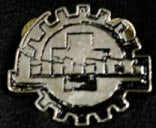 LAIBACH - LOGO METAL PIN