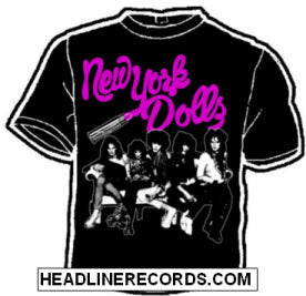 NEW YORK DOLLS - BAND PICTURE TEE SHIRT