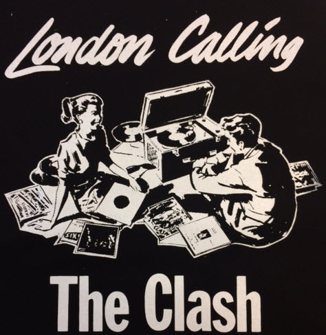 CLASH - LONDON CALLING BACK PATCH