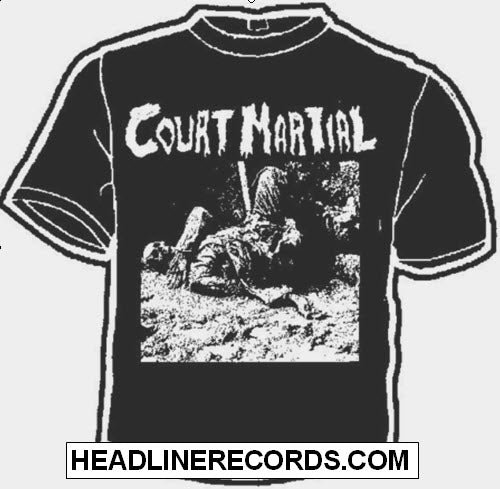 COURT MARTIAL - CADAVER TEE SHIRT