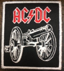 AC/DC - FOR THOSE ABOUT TO ROCK EMBROIDRED PATCH