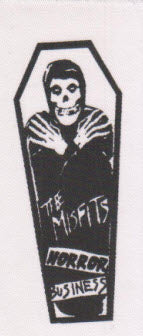 MISFITS - HORROR BUSINESS (COFFIN) PATCH