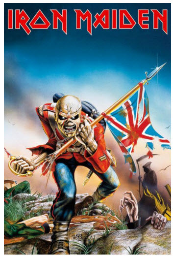 IRON MAIDEN - TROOPER POSTER