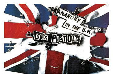 SEX PISTOLS - ANARCHY IN THE UK POSTER