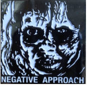 NEGATIVE APPROACH - SINGLE ENAMEL PIN BADGE