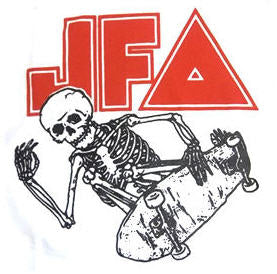 JFA - SKELETON SKATER BACK PATCH