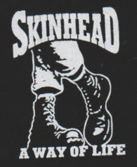 PATCH - SKINHEAD A WAY OF LIFE "BOOTS" PATCH