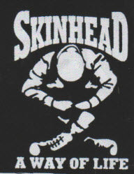 PATCH - SKINHEAD A WAY OF LIFE "GUY" PATCH