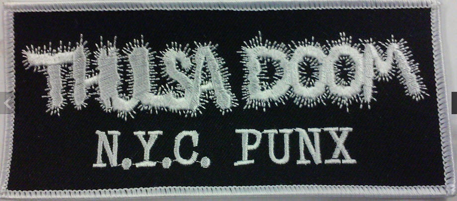 THULSA DOOM - NYC PUNK EMBROIDERED PATCH