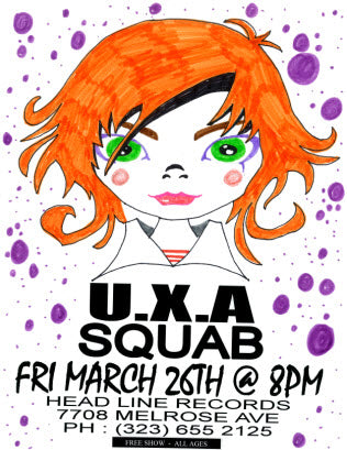 HEADLINE FLYER - UXA / SQUAB (COLOR)