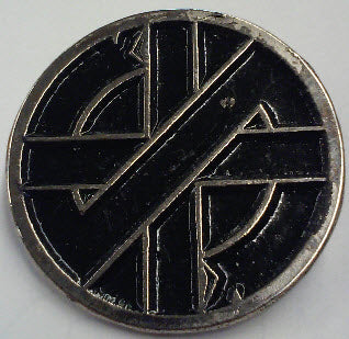 CRASS - LOGO METAL PIN