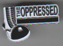 OPPRESSED - BOOT ENAMEL PIN BADGE