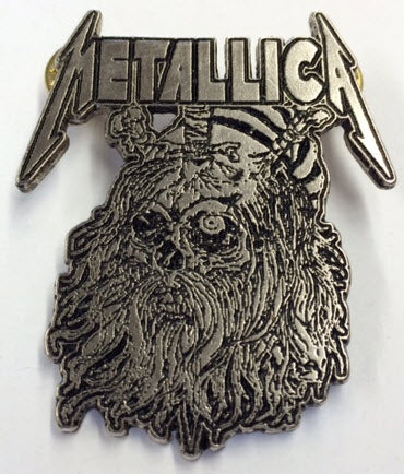 METALLICA - ANGER METAL PIN