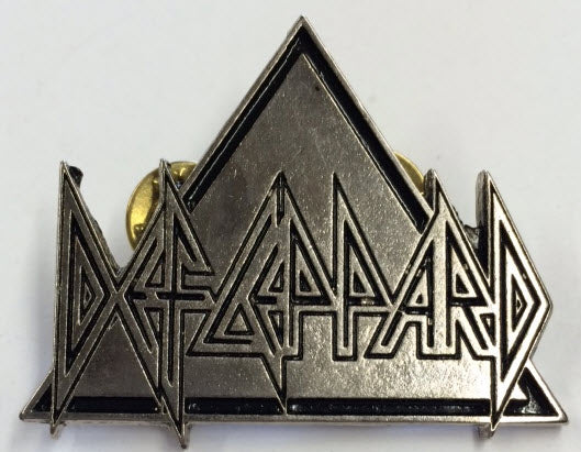DEF LEPPARD - TRIANGLE LOGO METAL PIN