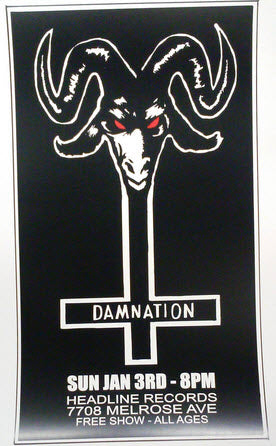 HEADLINE FLYER - DAMNATION (COLOR)