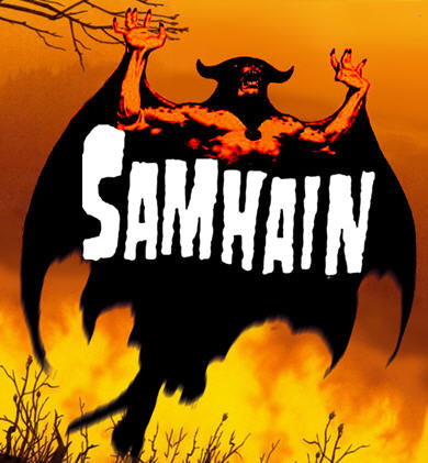 SAMHAIN - FLYING DEVIL 1" BUTTON