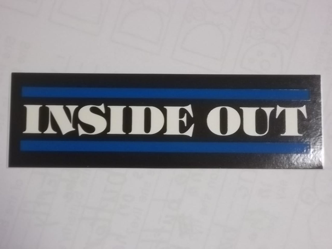 In Out Sticker Design INSIDE OUT - INSIDE OUT STICKER – Headline Records