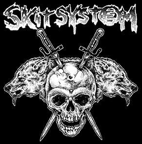 SKIT SYSTEM - SKULL SPADES 1" BUTTON