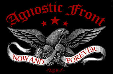 AGNOSTIC FRONT - NOW & FOREVER 1" BUTTON