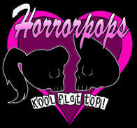 HORRORPOPS - HEART 1" BUTTON