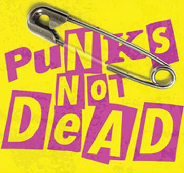 1" BUTTON - PUNKS NOT DEAD