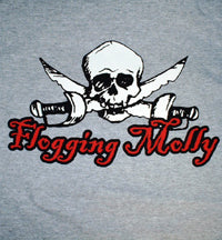 FLOGGING MOLLY - SOAR + SKULL 1" BUTTON