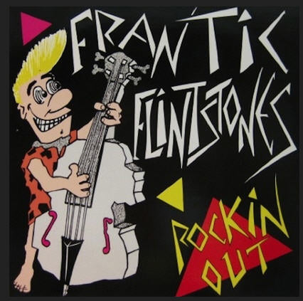 FRANTIC FLINTSTONES - ROCKIN OUT 1" BUTTON