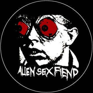 ALIEN SEX FIEND - ACID BATH 1" BUTTON