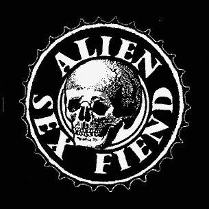 ALIEN SEX FIEND - SKULL 1" BUTTON