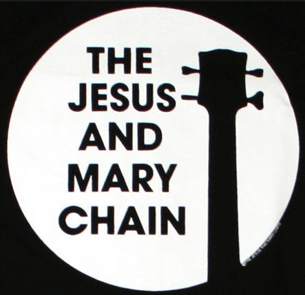 JESUS & MARY CHAIN - GUITAR NECK 1" BUTTON