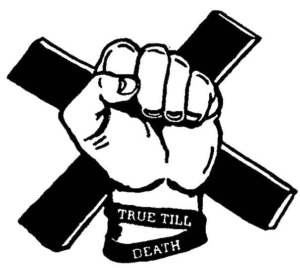 1" BUTTON - TRUE TILL DEATH HARDCORE