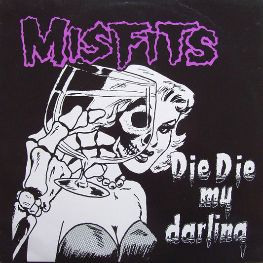 MISFITS - DIE DIE MY DARLING 1" BUTTON