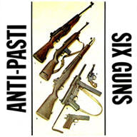 ANTI PASTI - SIX GUN 1" BUTTON