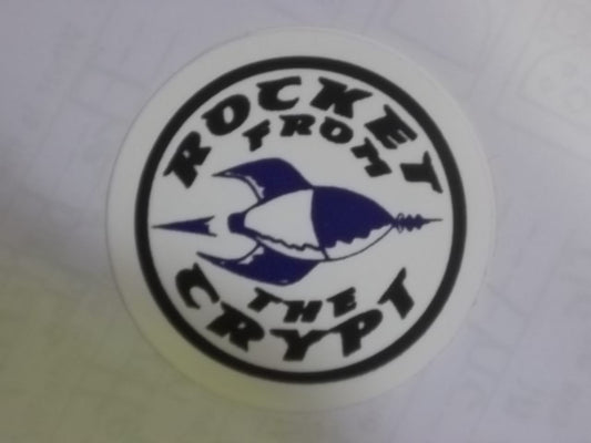 ROCKET FROM THE CRYPT - ROCKET (CIRCLE) STICKER