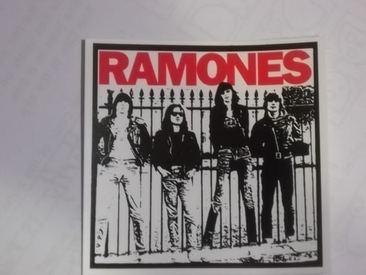 RAMONES - BAND PICTURE STICKER