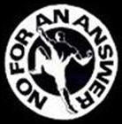 NO FOR AN ANSWER - LOGO 1" BUTTON